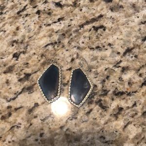 Kendra Scott earrings dark blue